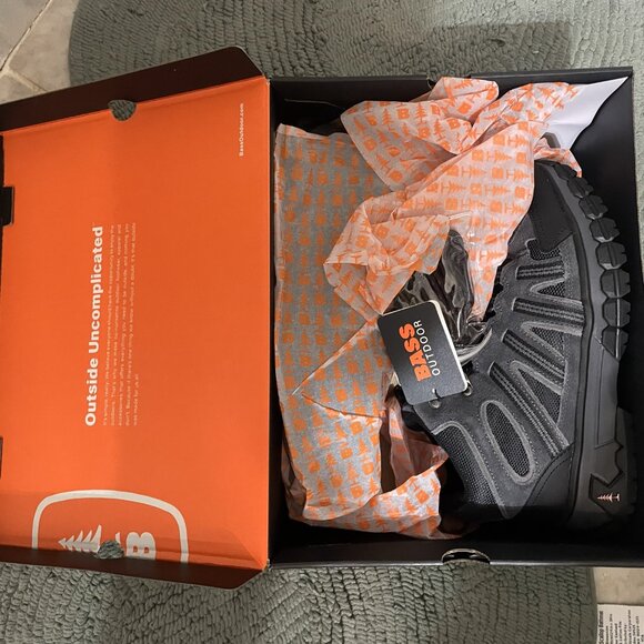 Bass Outdoor Men Hiking boots Peak Hiker 2 Mid Grey Suede Mesh Various Sizes - Picture 8 of 8